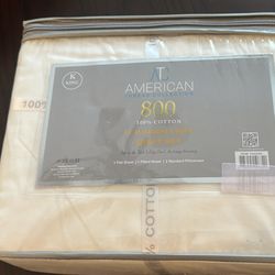 ATC American thread collection luxuriously soft sheet set 100% cotton
