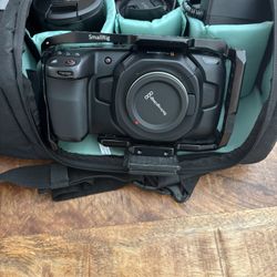 Black Magic Pocket Cinema 4K. Camera