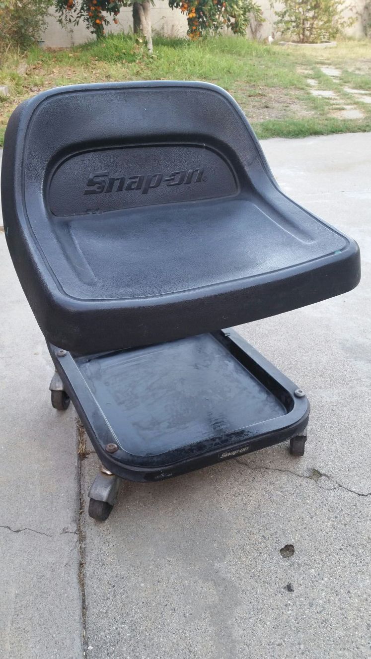 Snap on Snap on Snap-on mechanic chair Rolling creeper seat