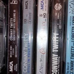 Over 120 Country Western Cassettes $40