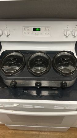Triple Slow Cooker Buffet Server