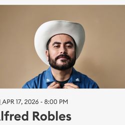 Alfred Robles in CONCERT... Friday 4/17