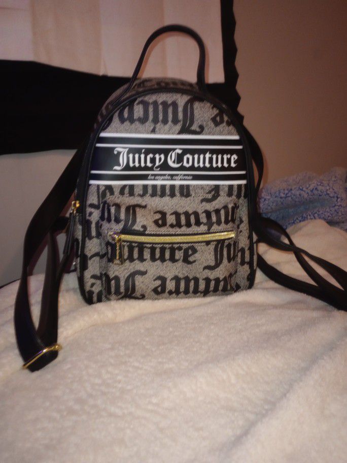 Brand New Juicy Couture Backpack Purse 