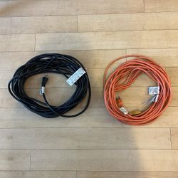 2 50ft Extension Cords