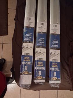 Aluminum low bumper threshold new