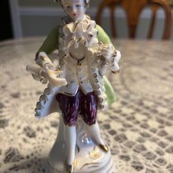 Antique Porcelain English Gentalman