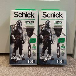 Schick 5-blade razor + 3 refills: $5 each