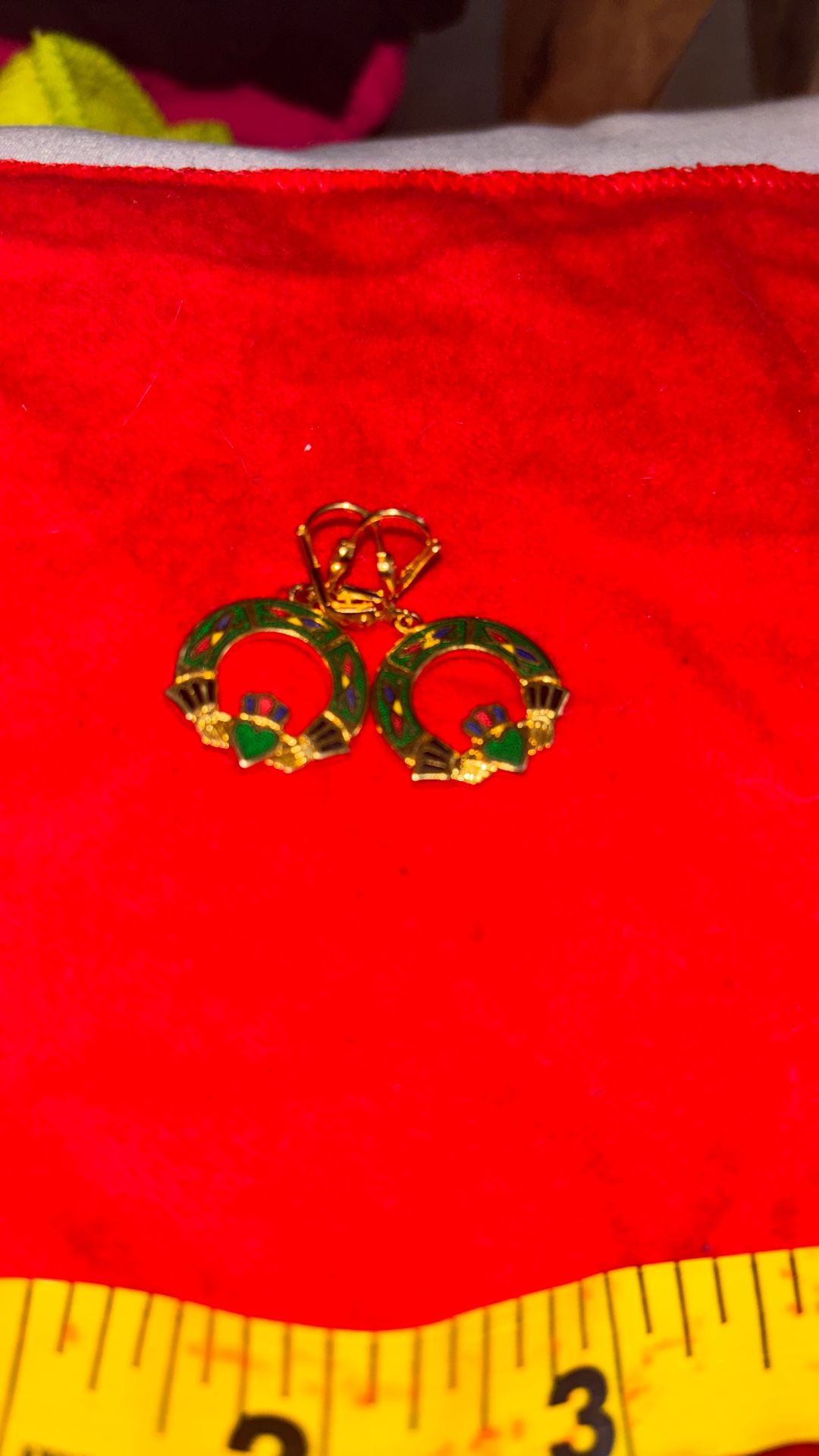 Christmas earrings