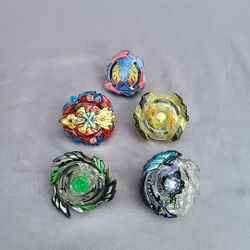 Takara Tomy Beyblade Lot Of 5 No Launcher Preowned (6)