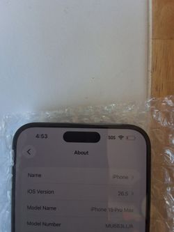 Unlocked 15 Pro Max