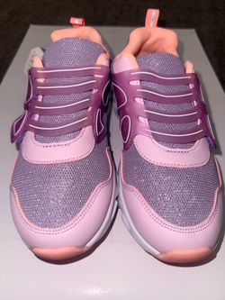 Big girls butterfly shoes size 2