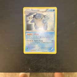Blastoise Card