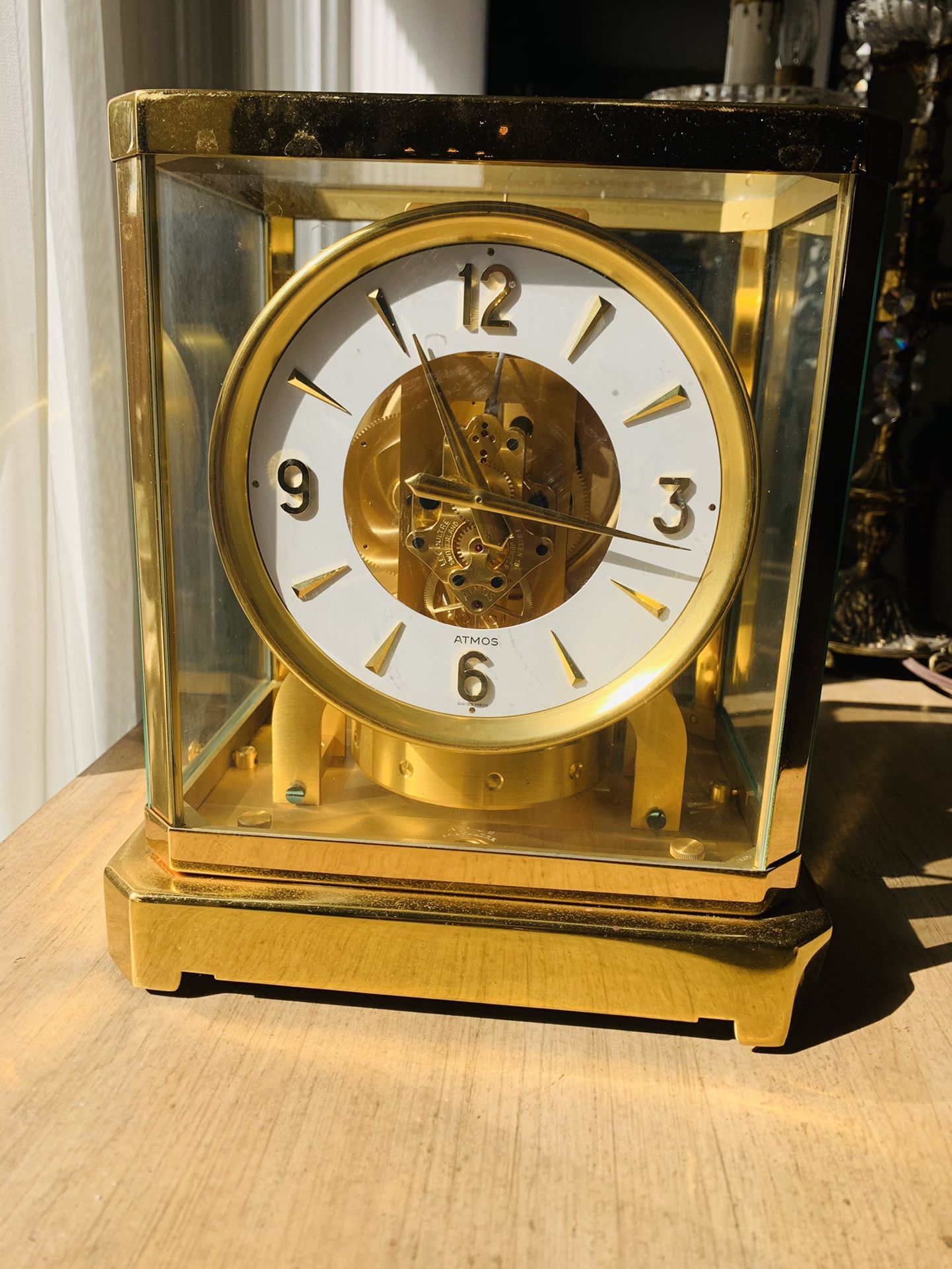 Atmospheric Antique Table Clock