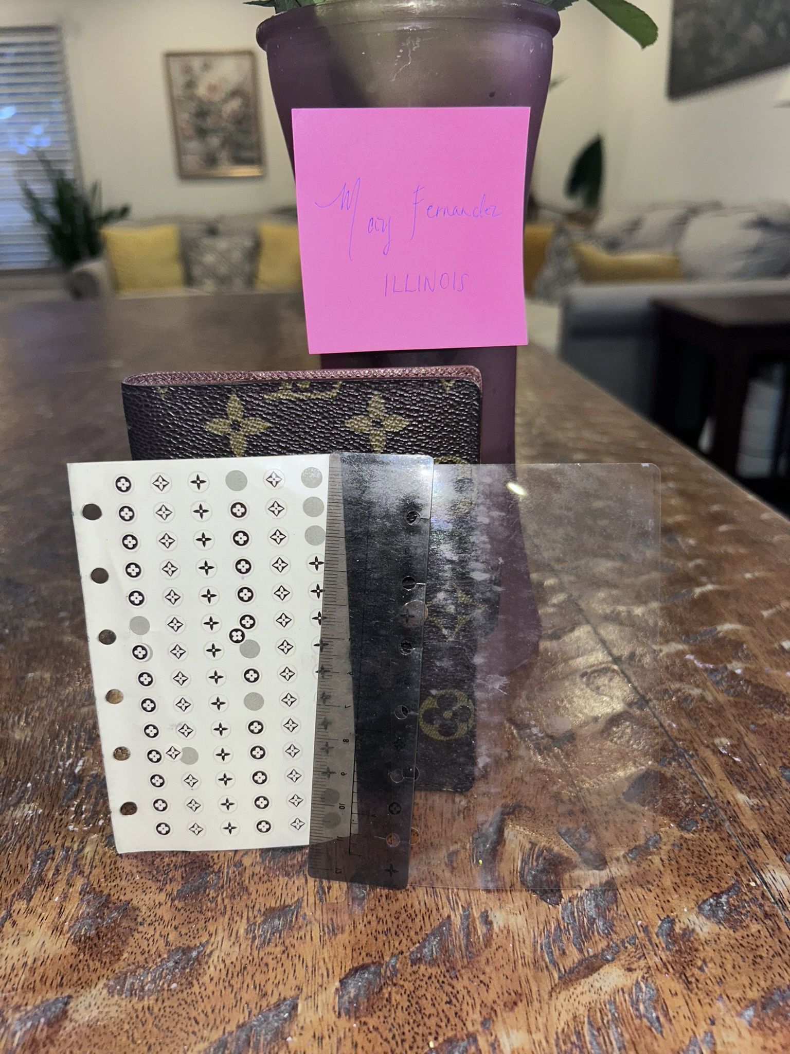 Vintage Louis Vuitton Agenda PM