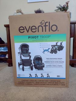 Evenflo Pivot Troop Child and Pet Modular Travel System