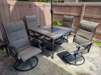 Outdoor Table and Chairs