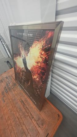 The Dark Knight Rises Framed Movie Poster