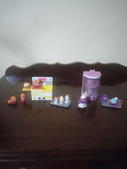 Shopkins Fast Food Toy Set Lot