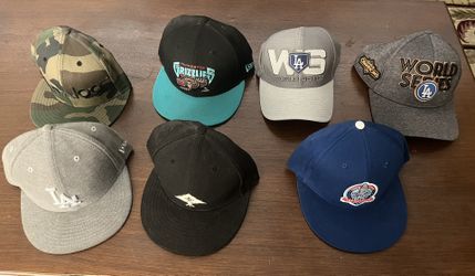 Used Hats For sale - Dodgers, Grizzles, Etc. - Fitted Ones Are Size 7 5/8