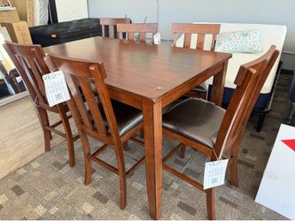 Solid wood family gathering  table set