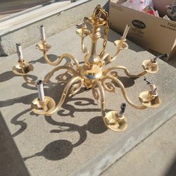 Solid Brass Chandelier