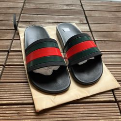 Gucci Slides (Size 10/10.5)