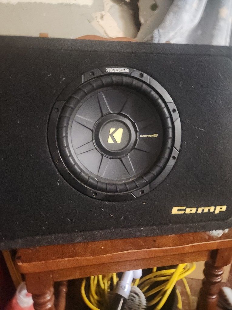 Kicker 10 Sub In Box