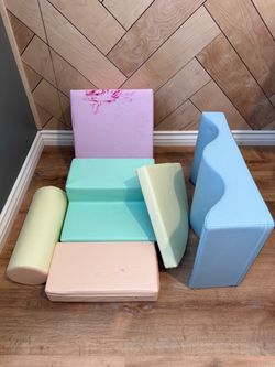 6-Piece Toddler Foam Climbing Play Set