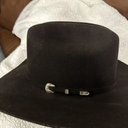 Cavender authentic cowboy hat chocolate brown