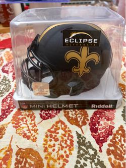 New Orleans Saints mini helmet