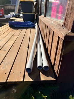 1”x10’ pvc conduit (x3) and elbows