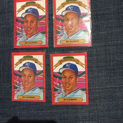 Donruss Bo Jackson 1989 cards