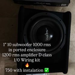 1 10” Skar EVL Package