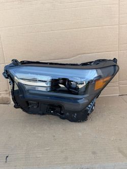 2024,2025,2026 Toyota Tacoma Headlight LED/Foco Delantero LED Lh Driver Oem,Original  See Photos Ask