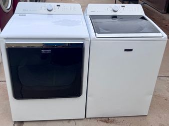 Electric Washer & Dryer Set