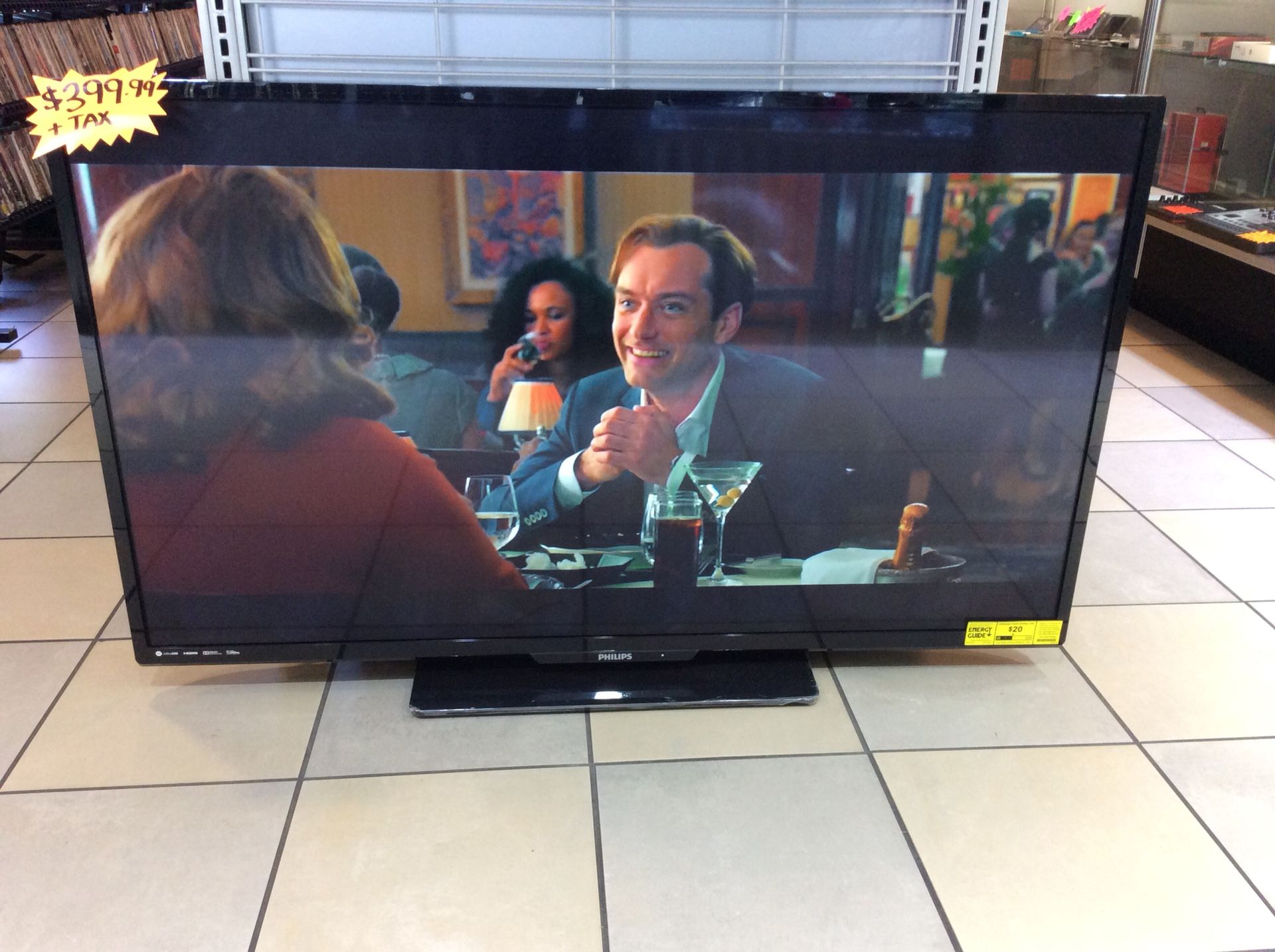 PHILLIPS 55” SMART TV 55PFL5601/F7 WITH REMOTE