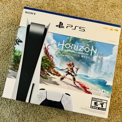 PS5 Disc Edition Horizon Bundle / NEW