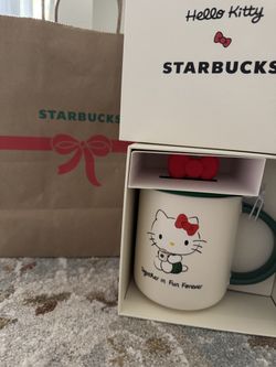 Starbucks x Hello Kitty Collabo