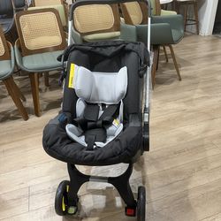 Citi 2.0 Pro Baby Stroller, Rear-Facing Stroller with Adjustable Canopy and Extendable Seat Panel, Black