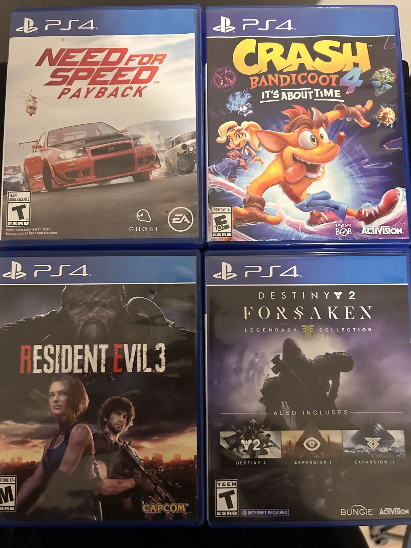 PlayStation 4 Games (Price Negotiable)