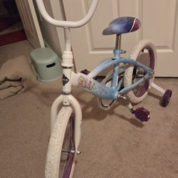 Girls Bike Frozen