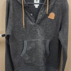 Element Mens Highland Henley Hooded Pull Over 