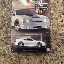 Hot Wheels Silver Series 84 Ford Mustang Svo