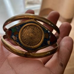 Aztec Silver bracelet