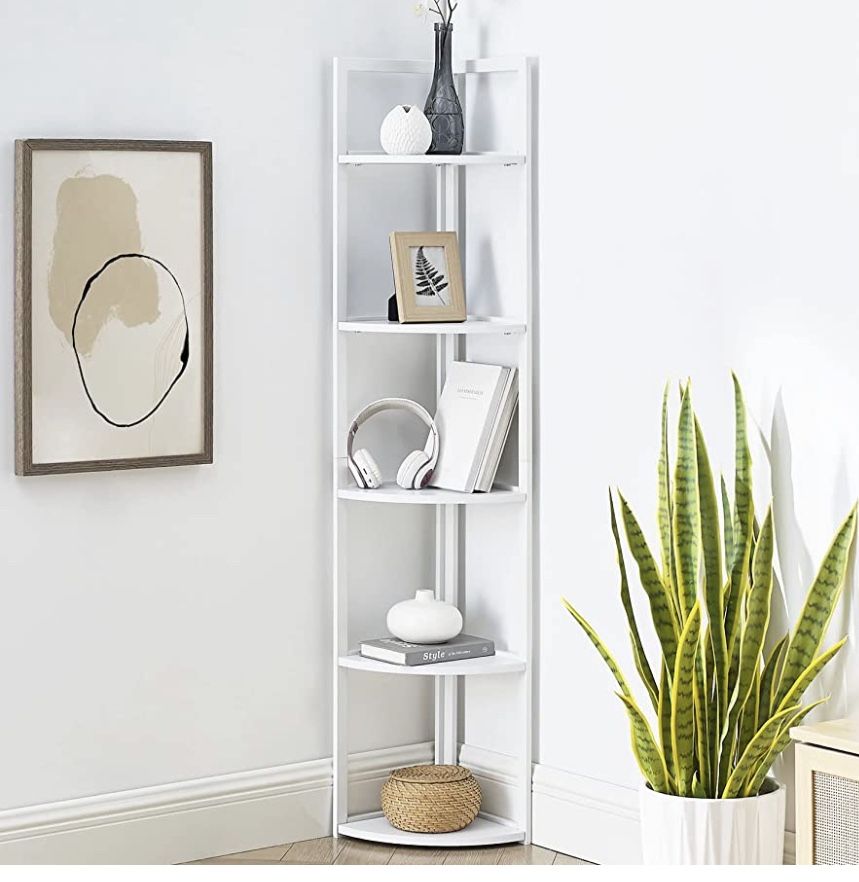 HMOREY 5-Tier Corner Shelf