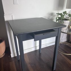 Charcoal Gray Writing Desk/ Vanity