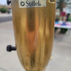  Antique stiffle Torchiere lamp