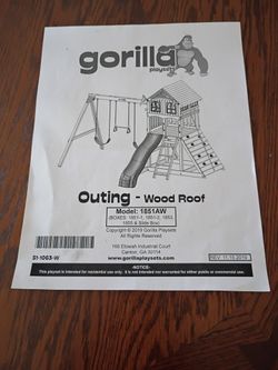 Gorilla play set