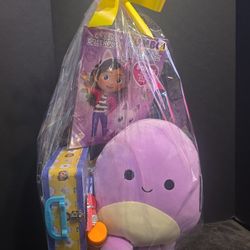 Girls Squishmallow Easter Basket 