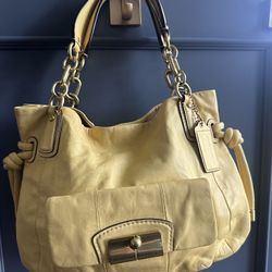COACH Kristin Hobo Satchel/Shoulder Bag
